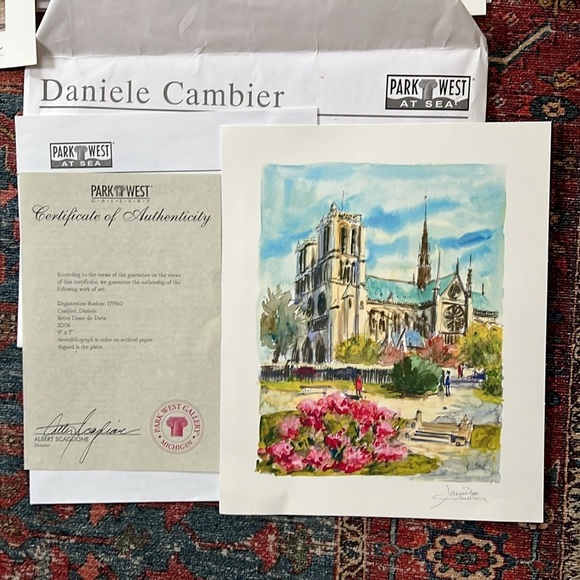 Art print bundle , Park West Gallery Seriolithograph
6 prints plus COA - Picture 5 of 7